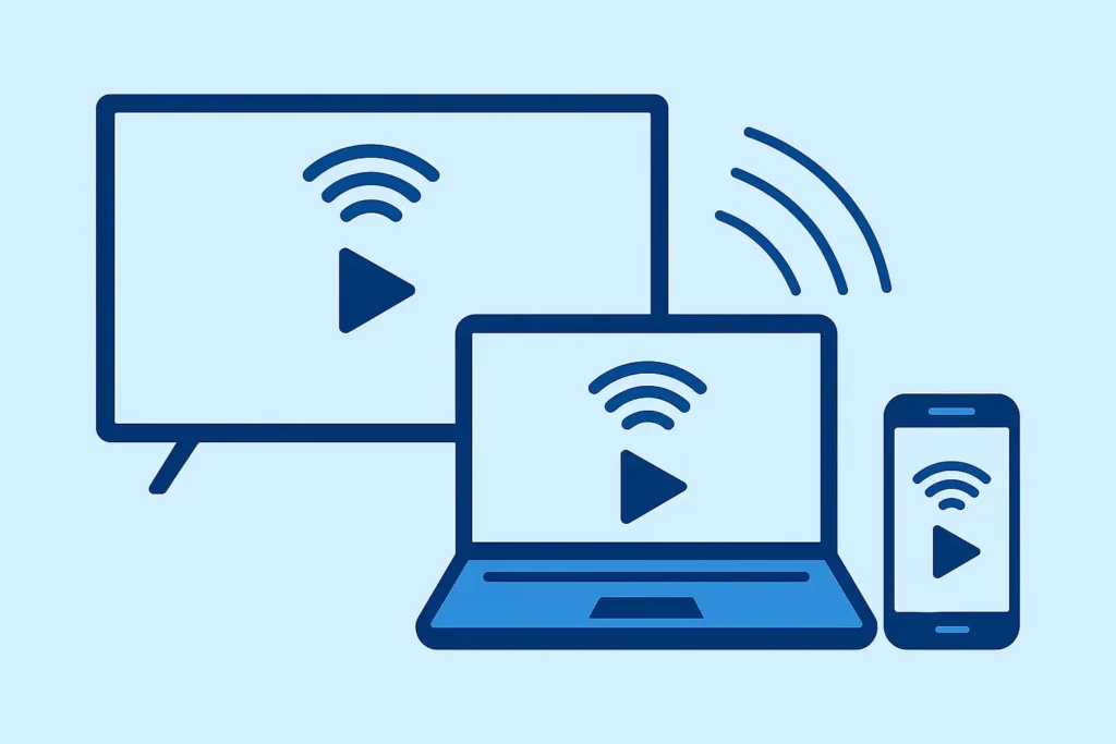 Basics of IPTV explained with internet streaming devices.
